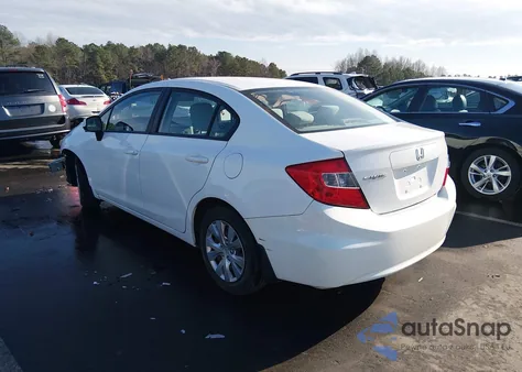 2012 Honda Civic Lx from USA, damaged, VIN 19XFB2F50CE073948